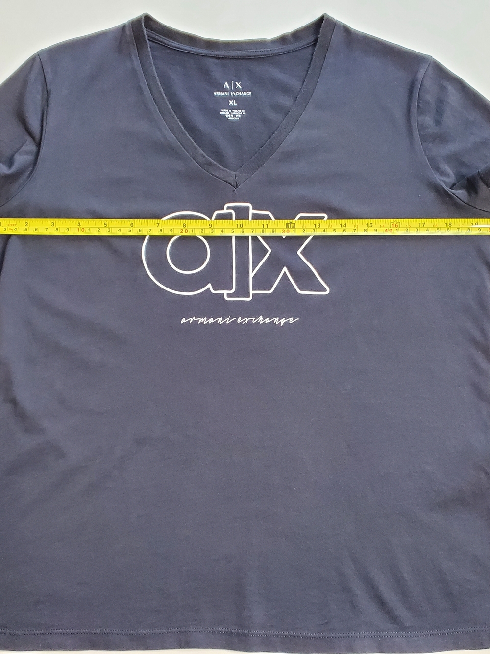 Armani Exchange Women's T-shirt, Black (Size XL) - Picture 8 of 8